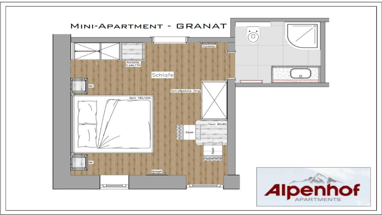 Alpenhof Apartments มิทเทอร์ซิลล์ ภายนอก รูปภาพ